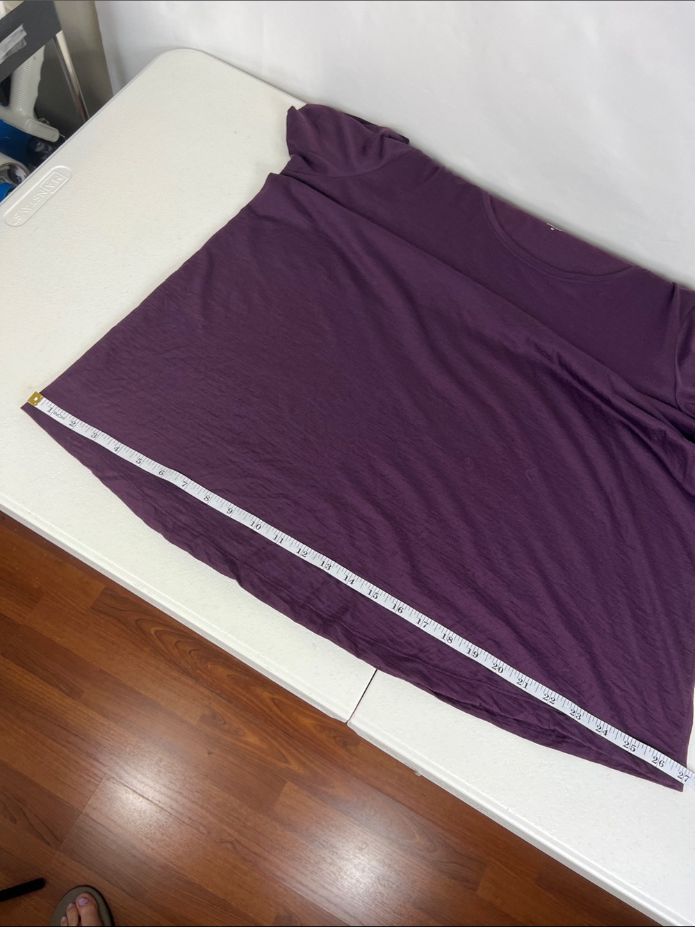 Wool& Sz 1X Merino Wool Stella Short Sleeve Tee Marionberry EUC Travel Capsule - Picture 7 of 7